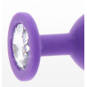 ANAL PLAY TOYJOY Plug Bijou Diamond Booty M 7 x 3.5cm Violet